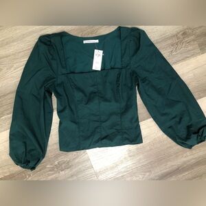 NWT Abercrombie Square Neck Top